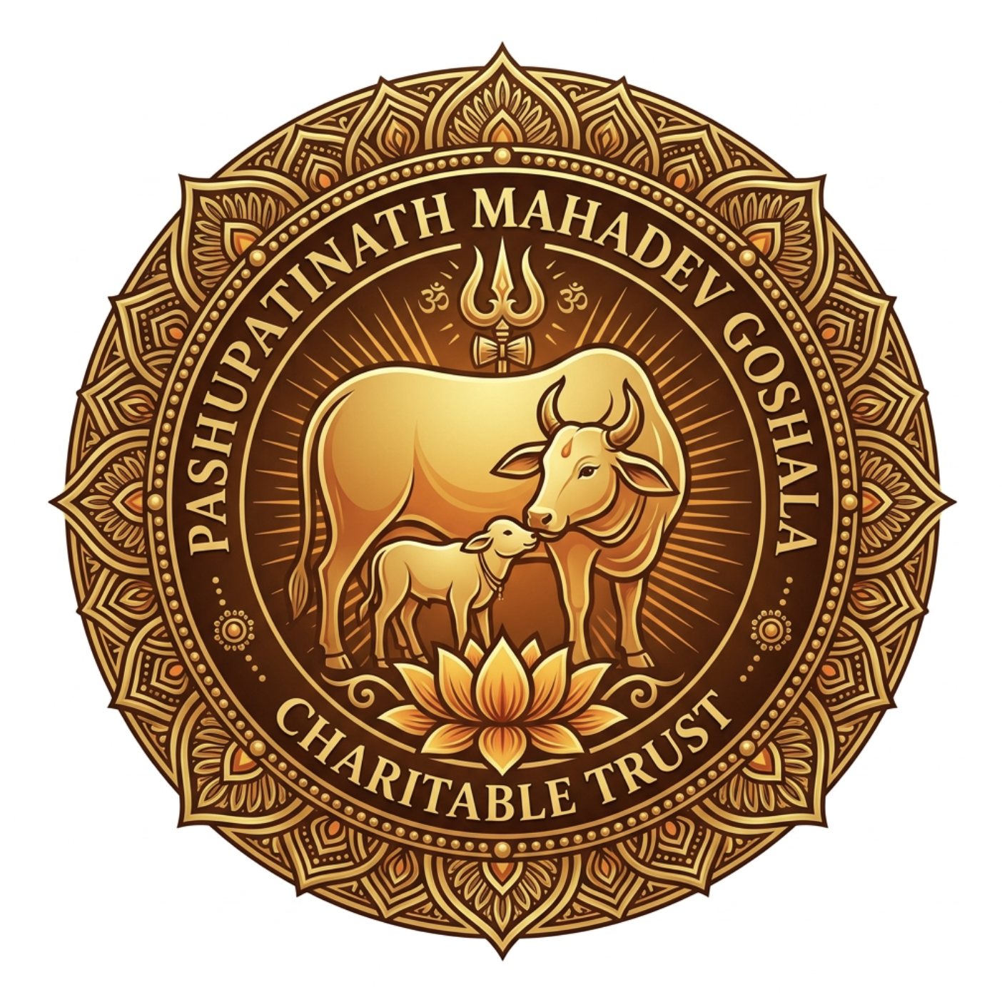 Pashupatinath Mahadev Goshala Emblem